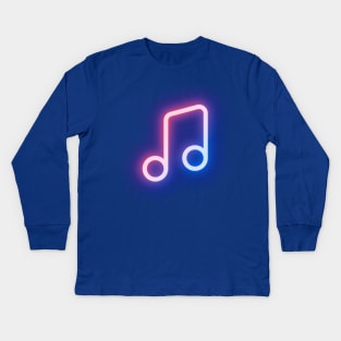 musical note Kids Long Sleeve T-Shirt